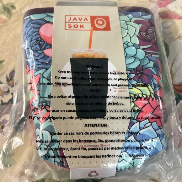 Floral Insulated  Sleeve - Multicolor - Picture 1 of 5